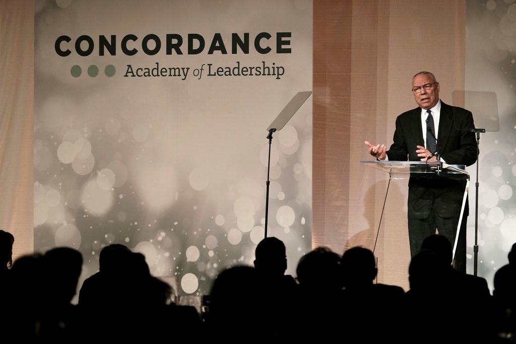 The Concordance Academy Of Leadership Gateway Gala With Keynote General Colin Powell