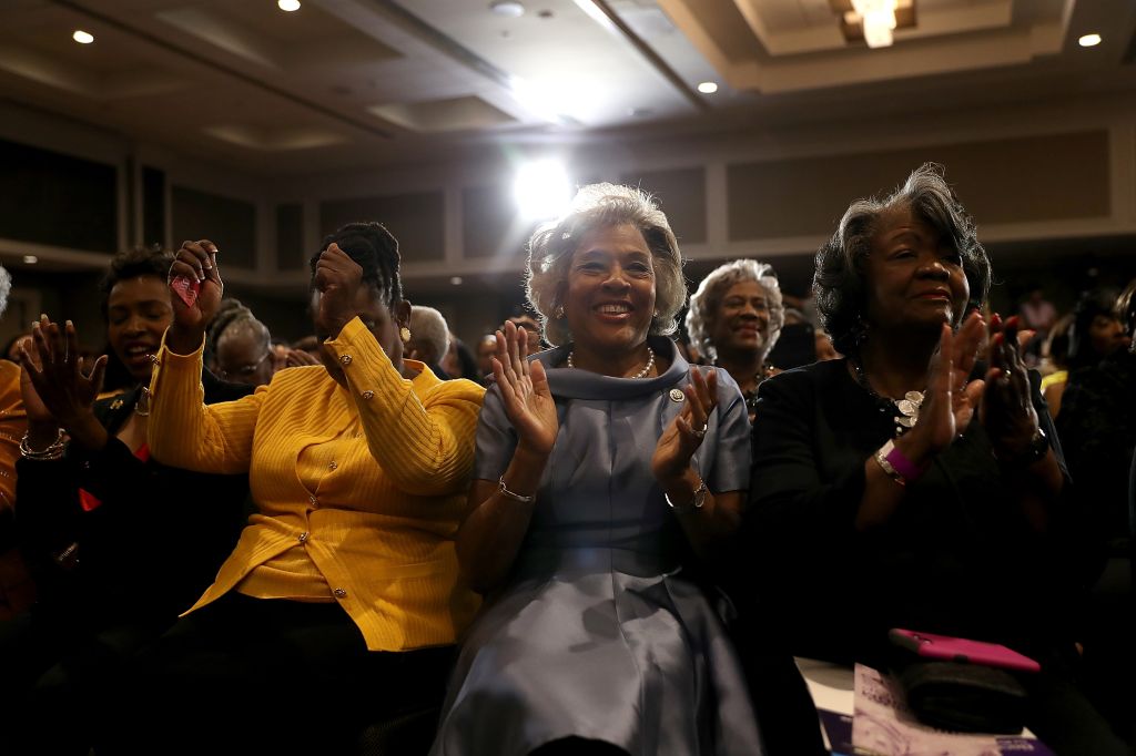 Democratic Presidential Nominee Hillary Clinton Addresses The Black Women's Agenda Symposium In D.C.