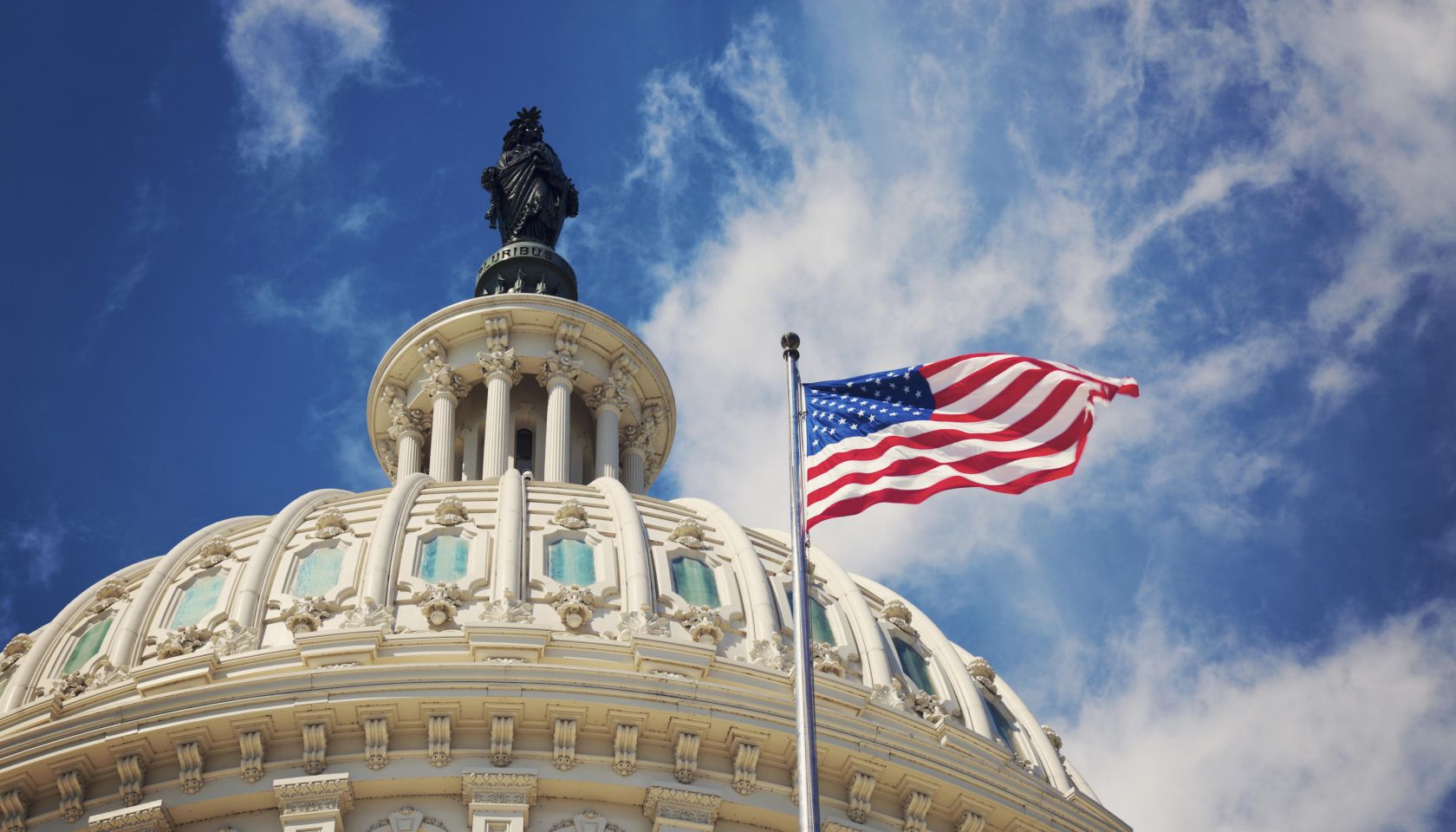 USA, Columbia, Washington DC, Capitol Building