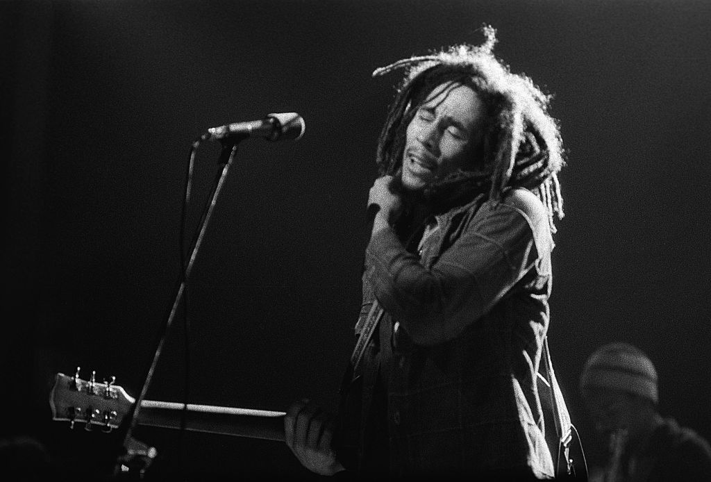 Bob Marley Performs In New York