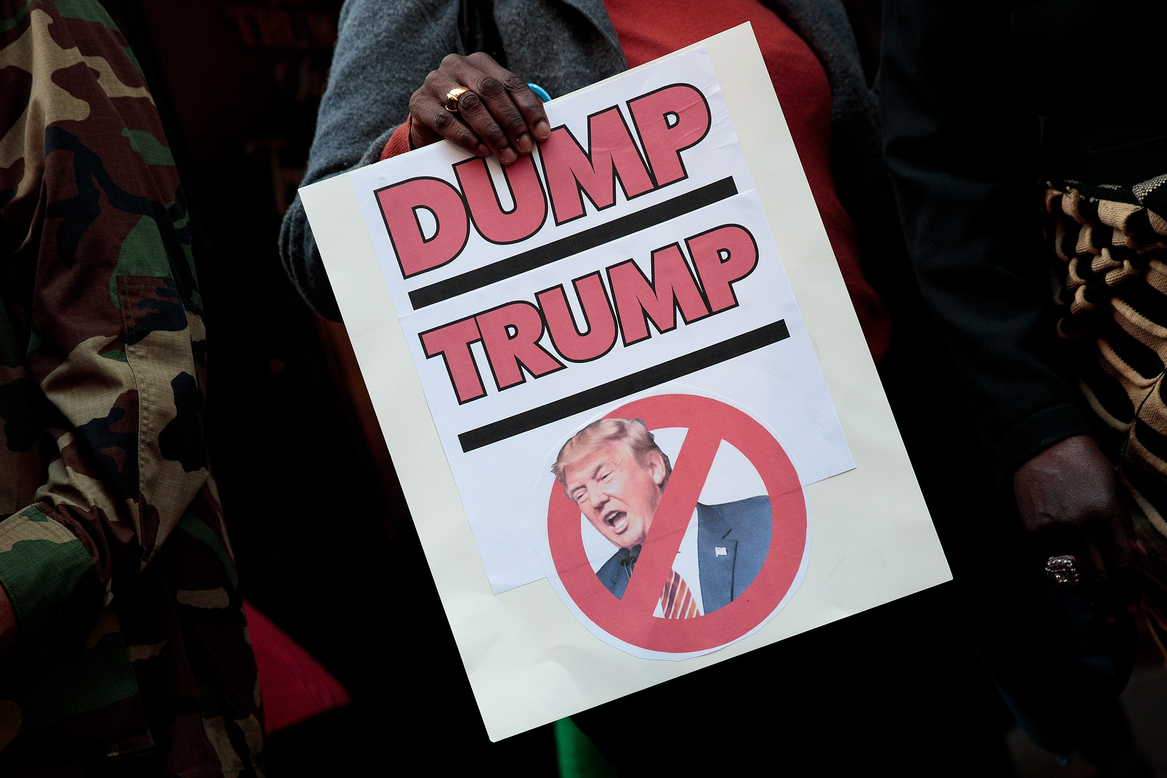 Women's Rights Advocates, Elected Officials Protest Outside Of Trump Tower