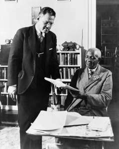 Frederick D. Patterson and George Washington Carver.