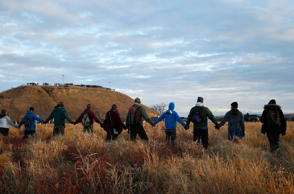 Dakota Access Pipeline Protest At Standing Rock