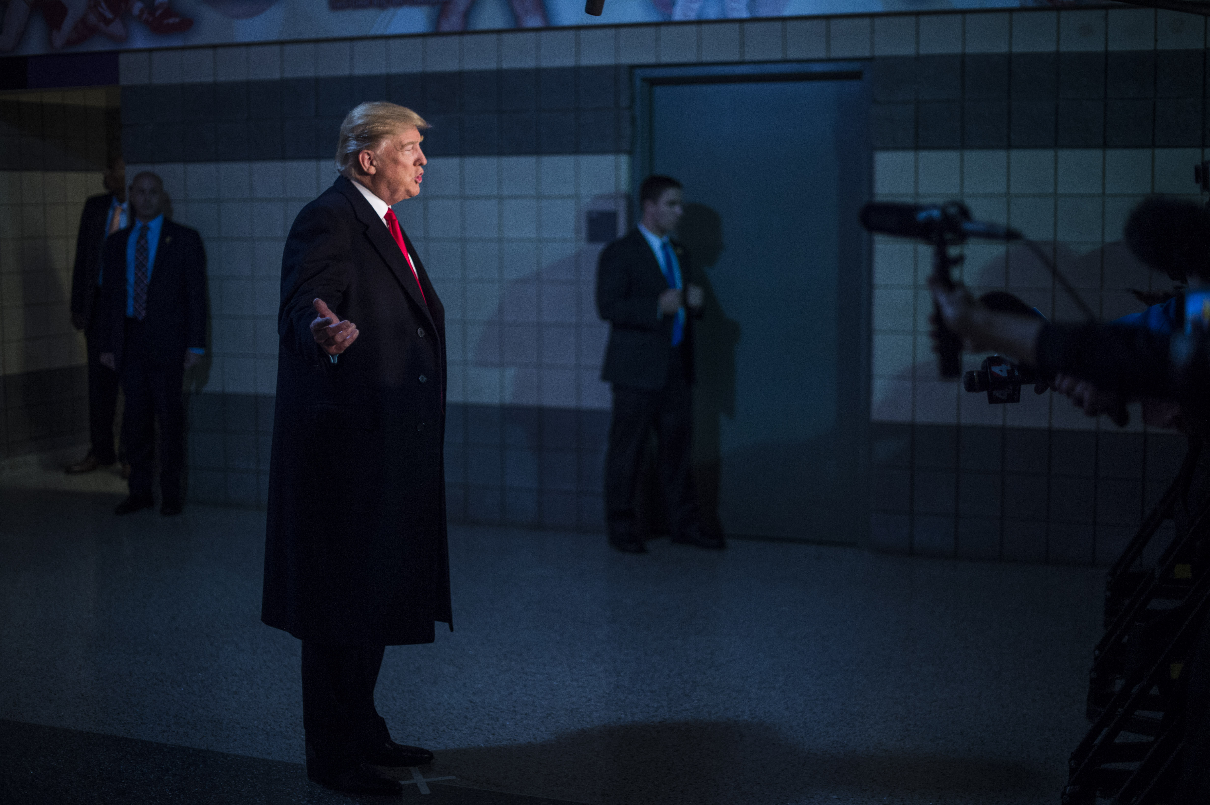 Republican presidential-elect Donald Trump USA Thank You Tour 2016