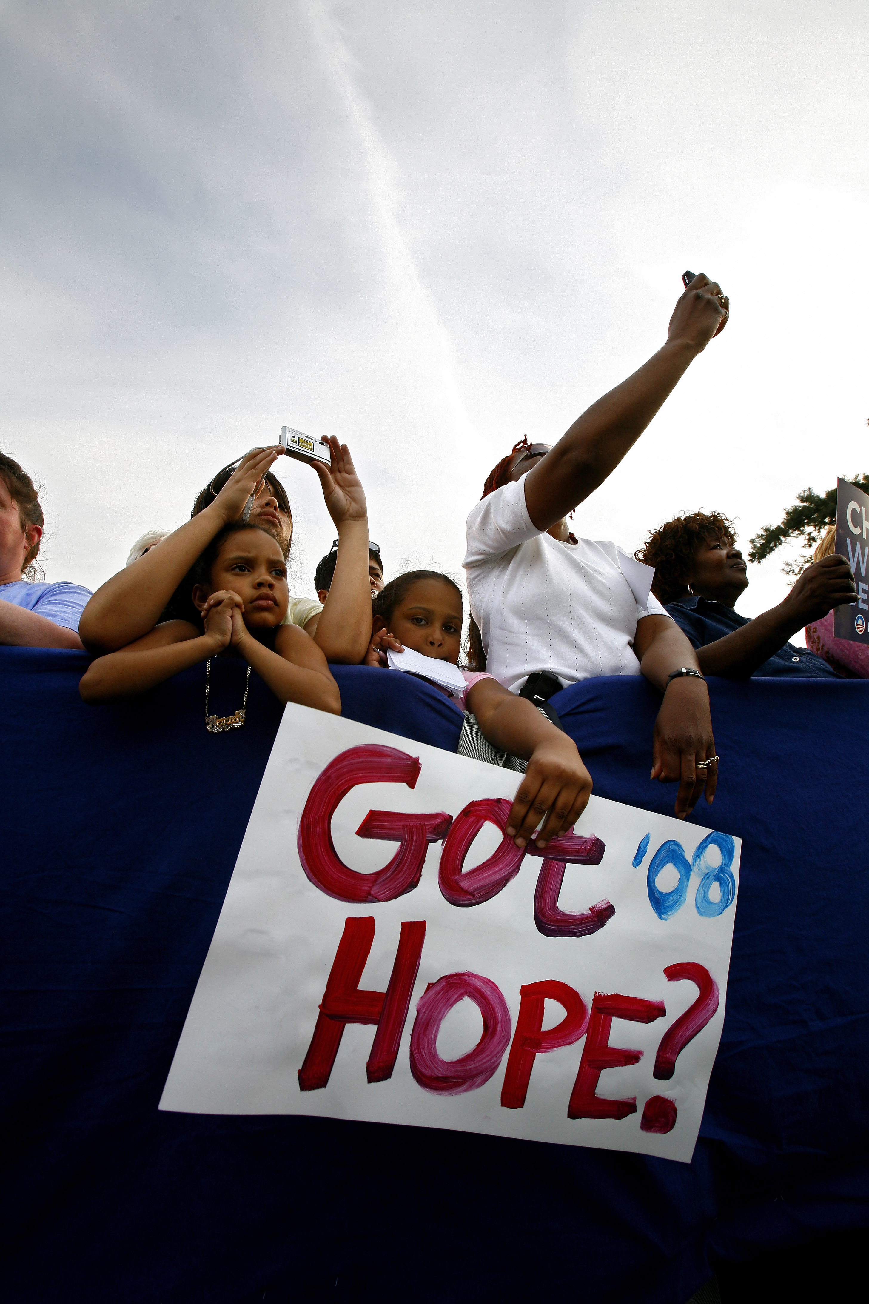 USA - 2008 Elections - Pennsylvania - Obama Supporters at Rally