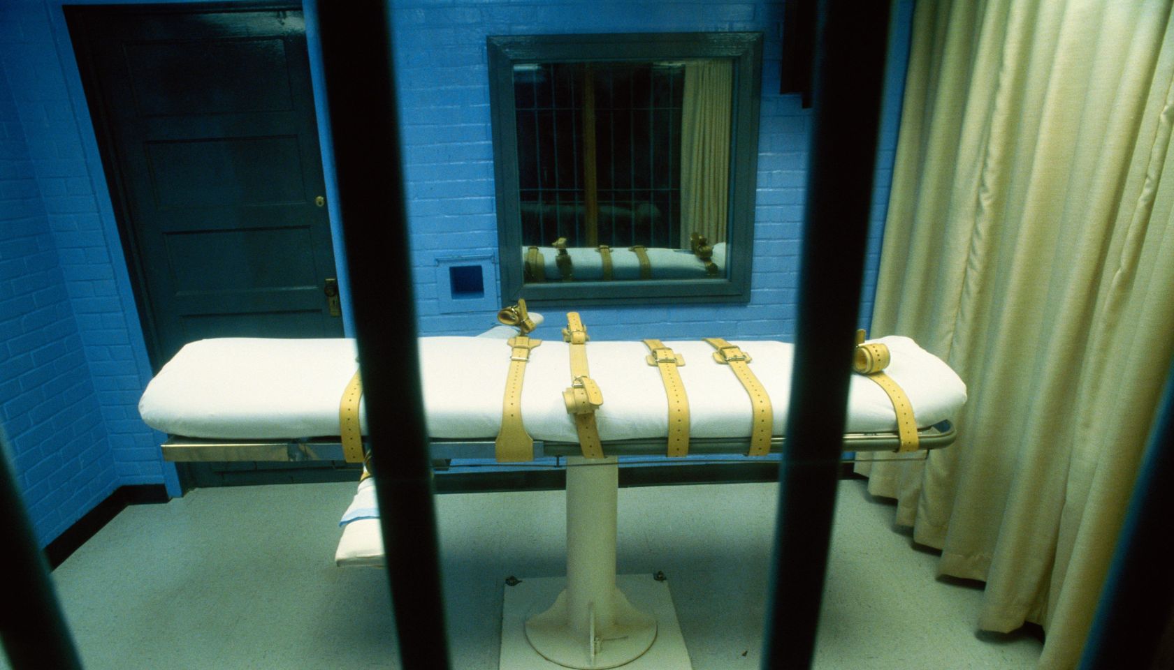 Lethal injection death chamber in prison, Huntsville, Texas, USA
