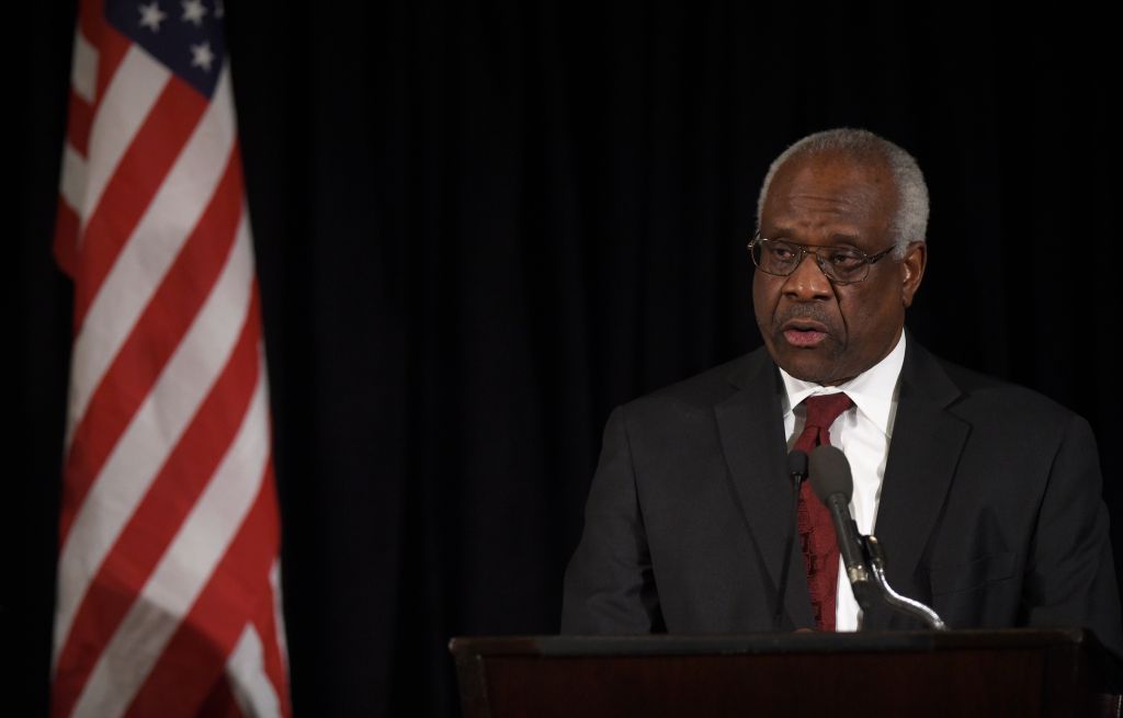 Clarence Thomas Speaks At The Memorial Service For Supreme Court Justice Antonin Scalia