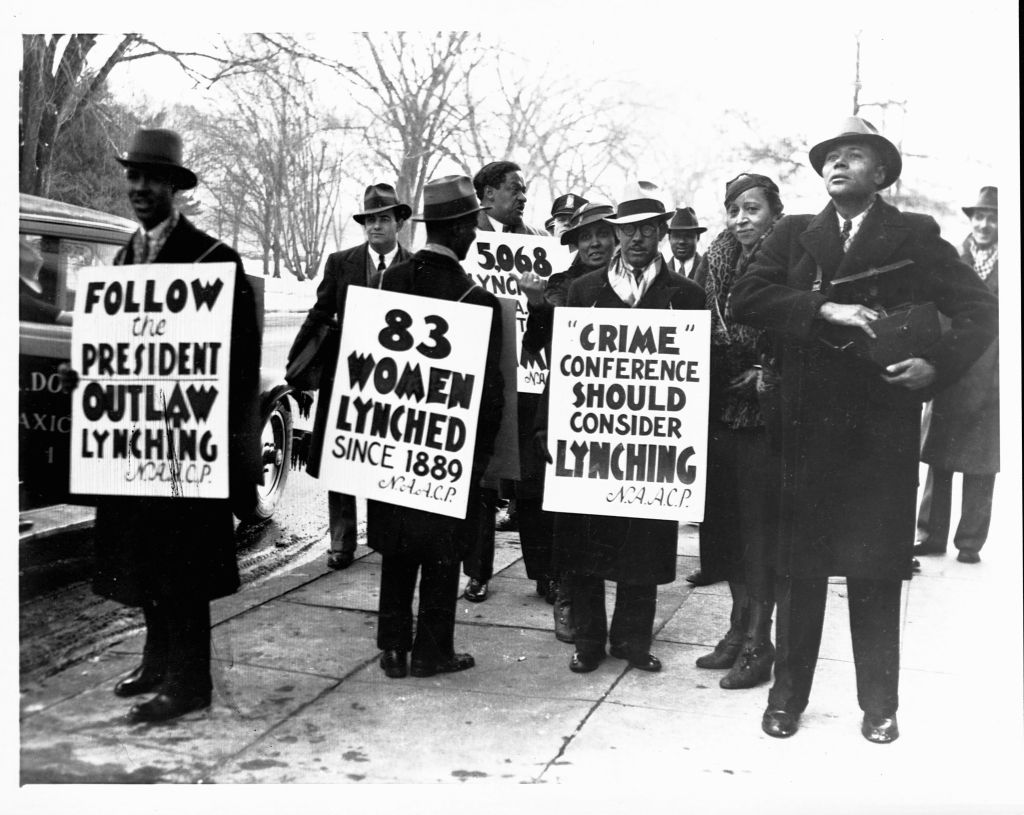NAACP Pickets the Crime Conference in Washingtion, D.C.