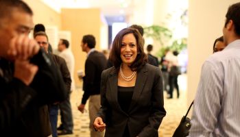 USA - Politics - California Attorney General Kamala D. Harris at the California Democratic Convention