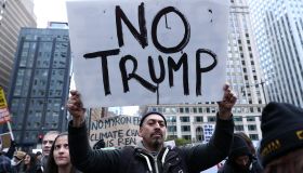 Anti-Trump Protest in Chicago