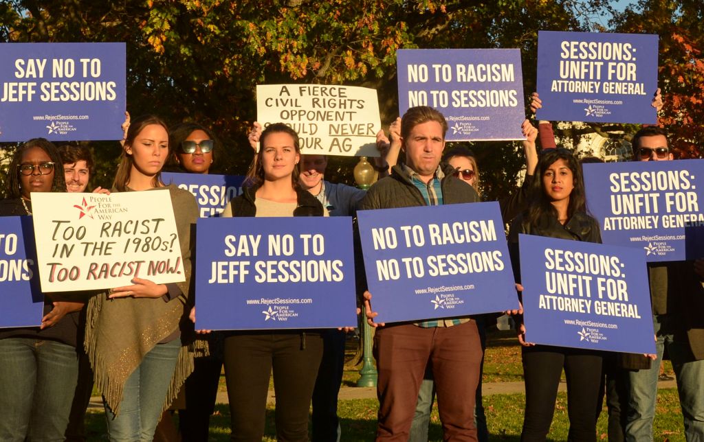 Activists Call On Senate To Reject Jeff Sessions As Attorney General