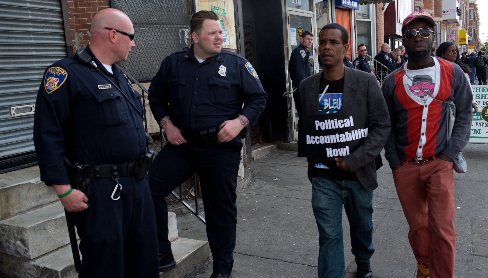 Baltimore protests Freddie Gray's death