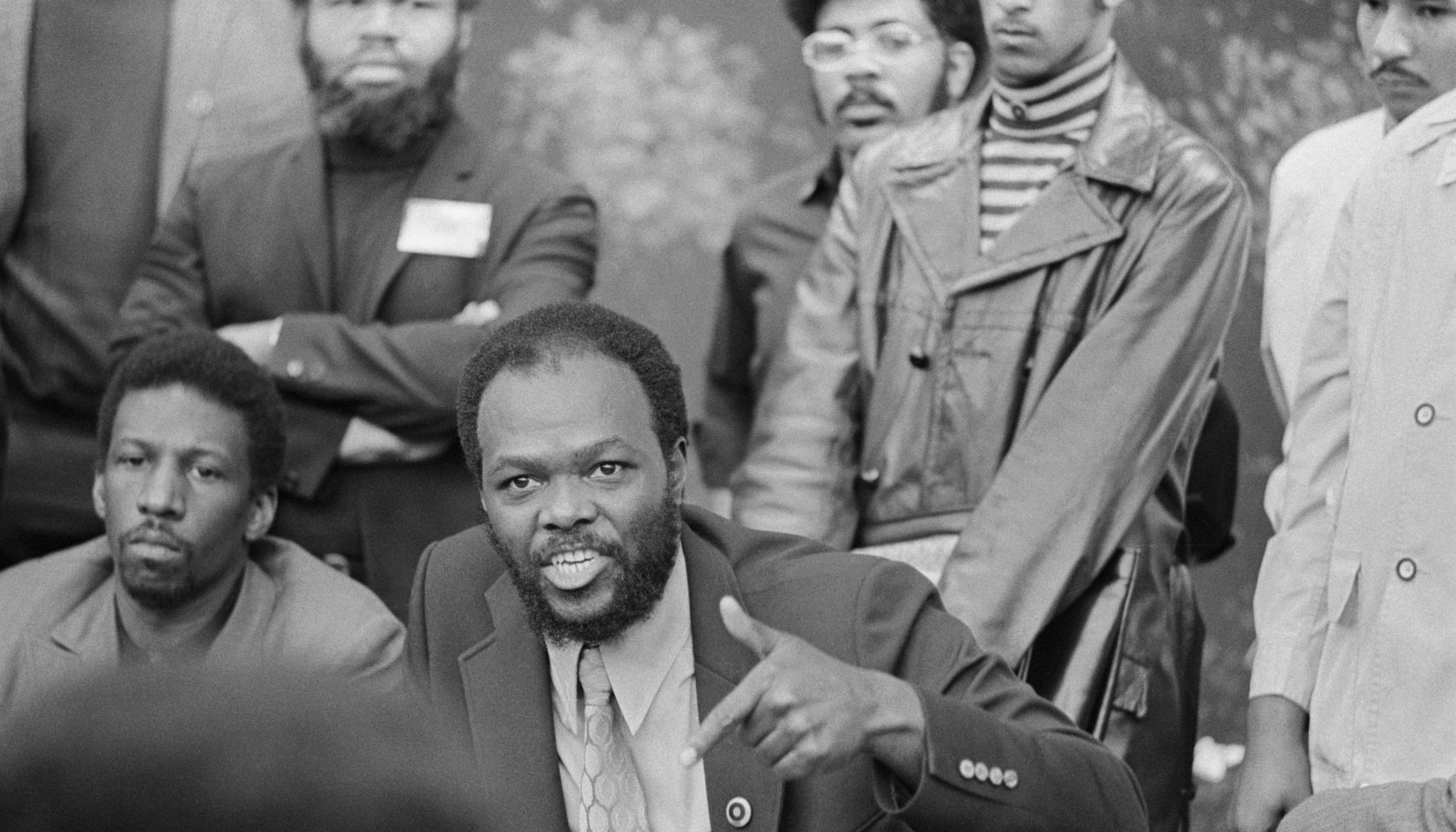 Roy Innis Speaking at News Conference