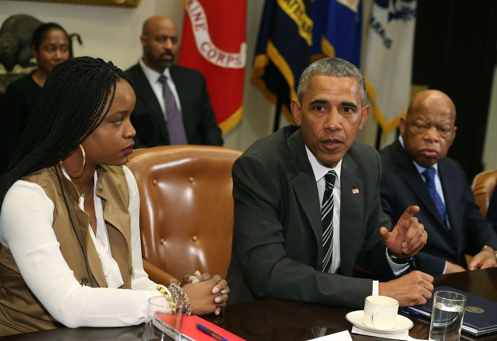 Obama Meets With African American Faith And Civil Rights Leaders