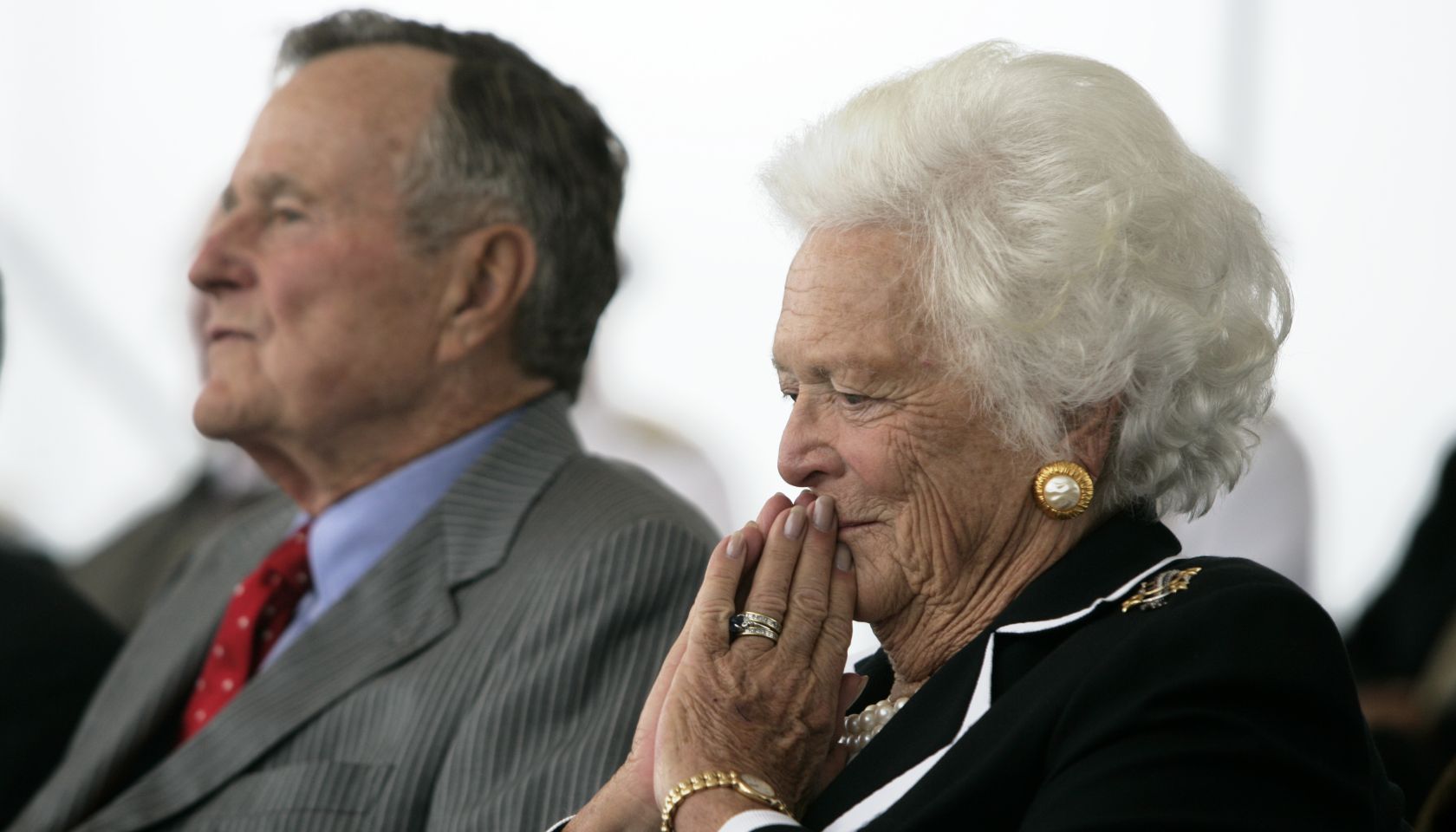 USA - Military - Air Craft Carrier - Christening of George H.W. Bush