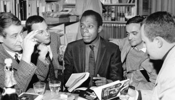 Baldwin, James - Schriftsteller, USA - bei einer Autogrammstunde in Marga Schoellers Bücherstube in Berlin