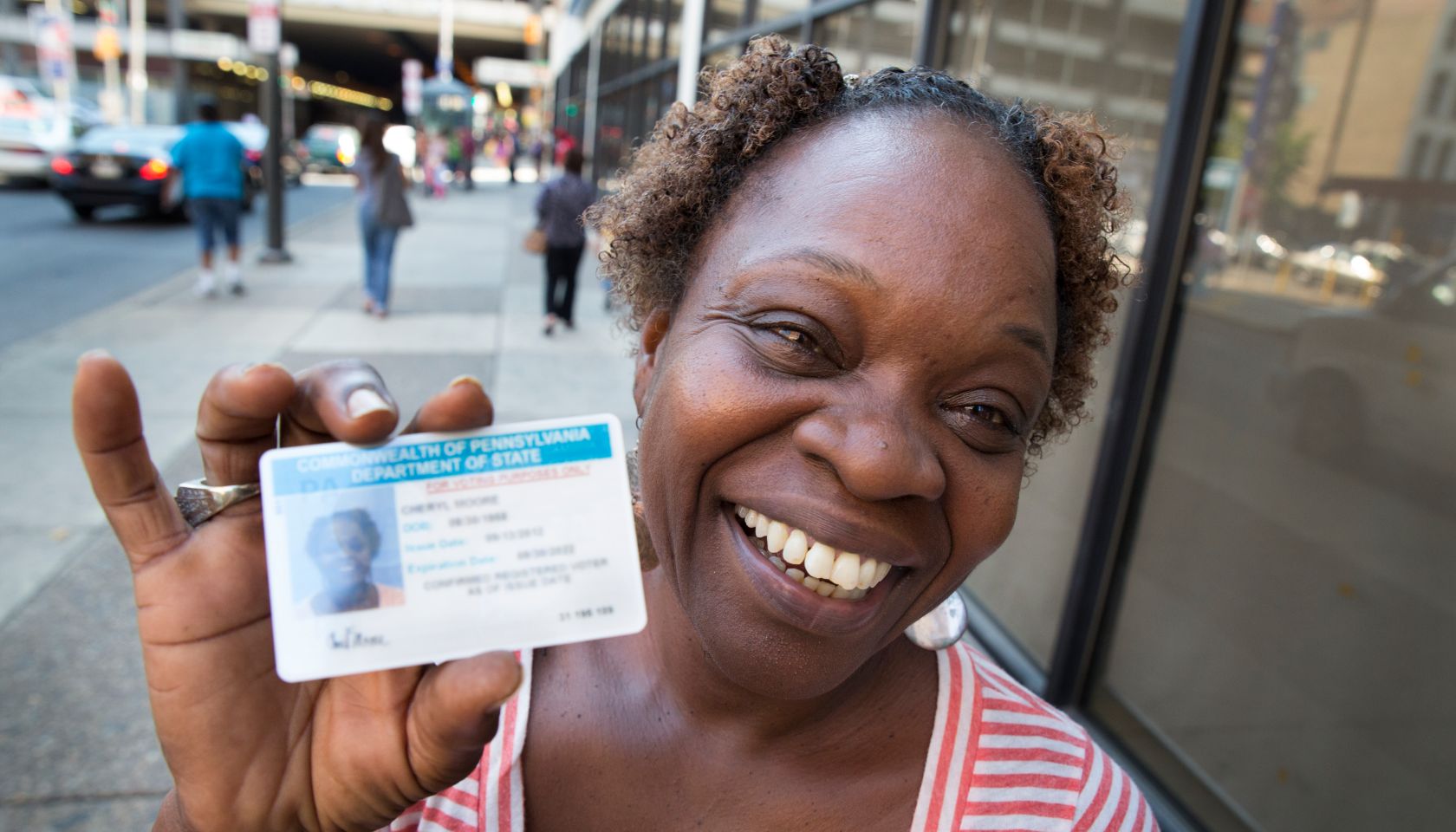 Philadelphia residents spend hours at the Pennsylvania Department of Transportation to get their Voter IDs.