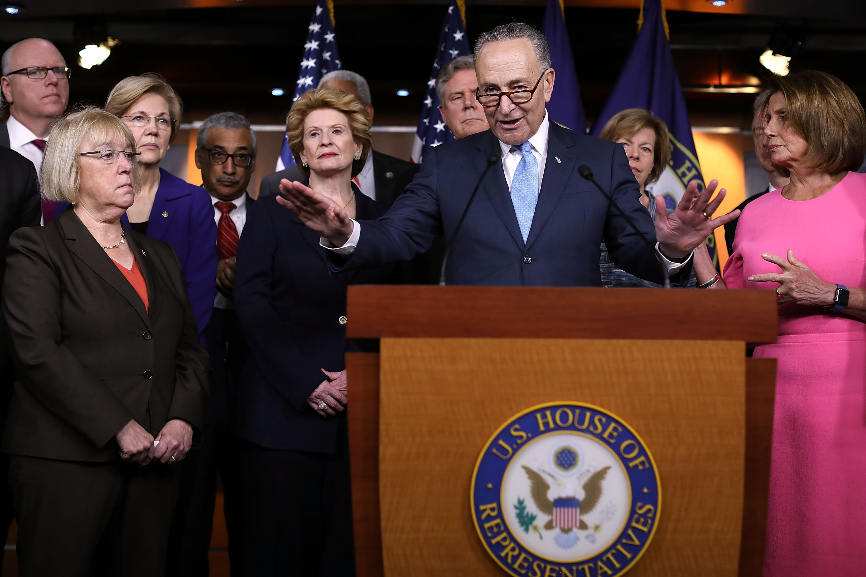 Democratic Leaders Discuss The Affordable Care Act Following Meeting With President Obama
