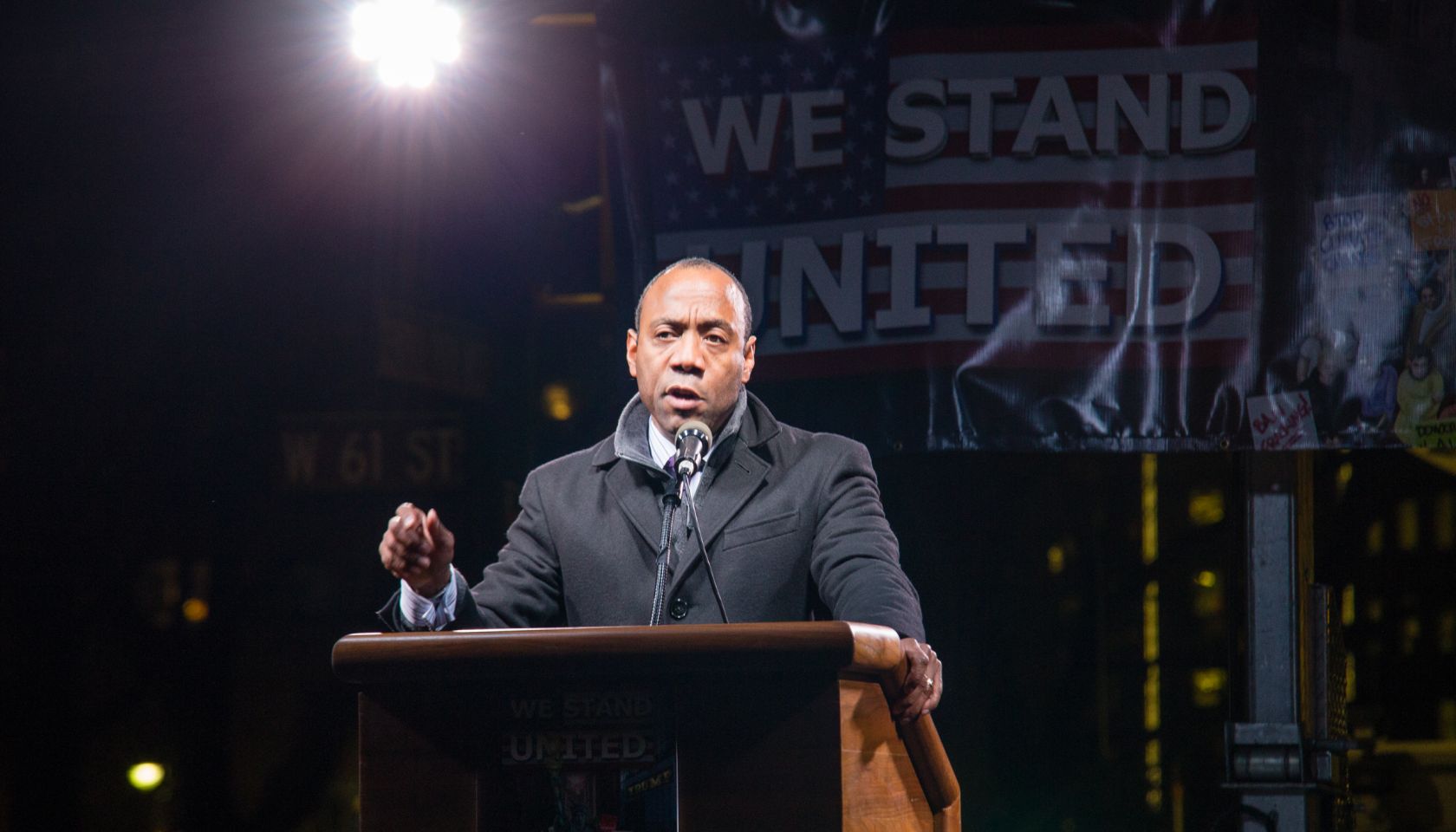 We Stand United NYC Rally