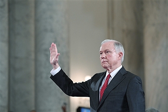Senator Jeff Sessions confirmation hearing - Washington, DC