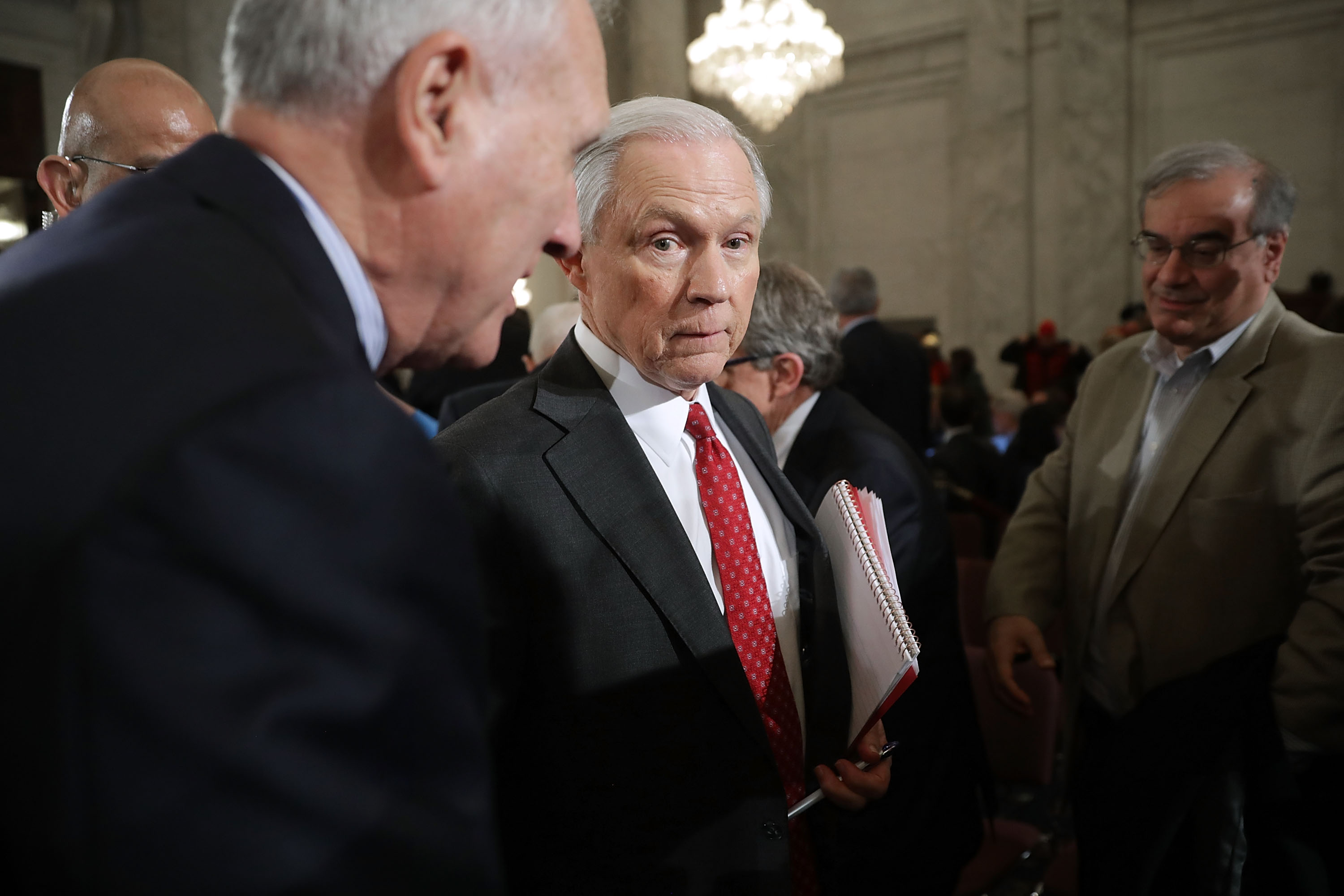 Sen. Jeff Sessions Testifies At His Senate Confirmation Hearing To Become Country's Attorney General