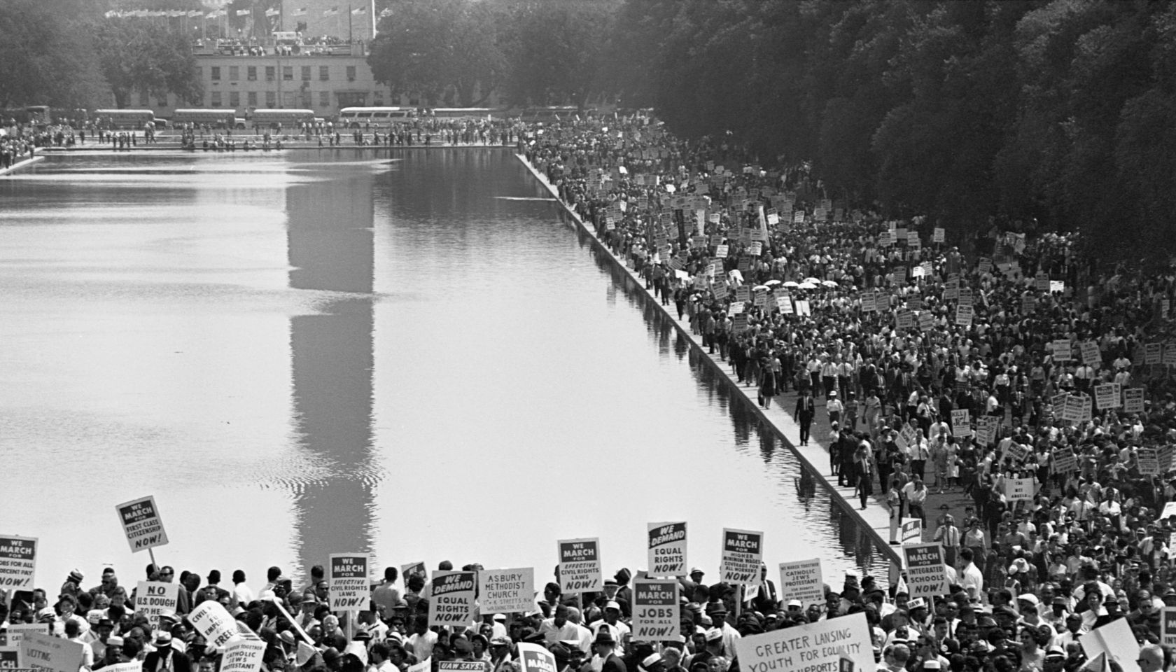 Crowd at 1963 March on Washington