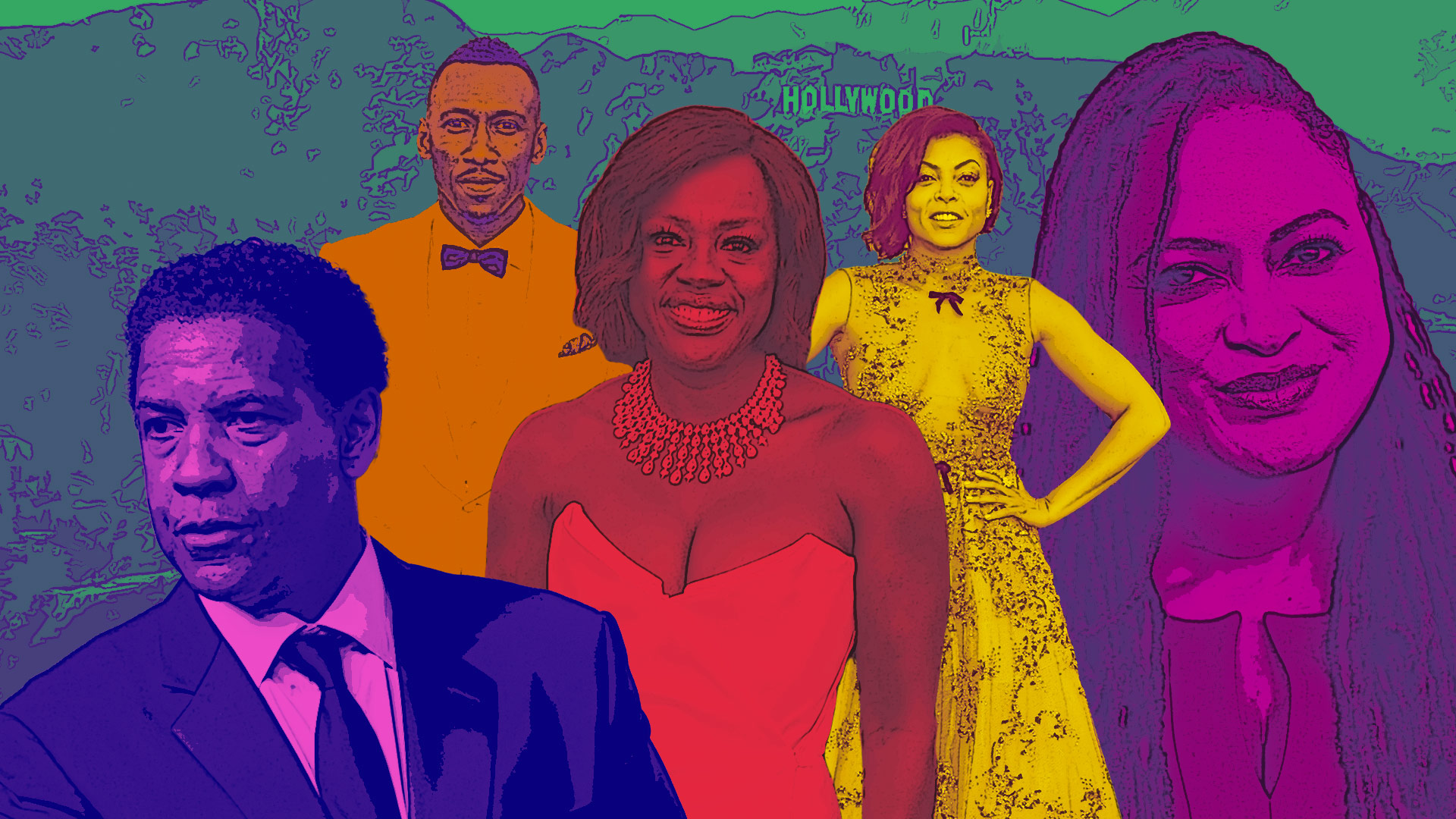 Black Hollywood Now Illustration