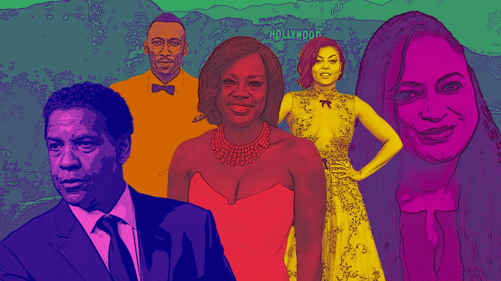 Black Hollywood Now Illustration