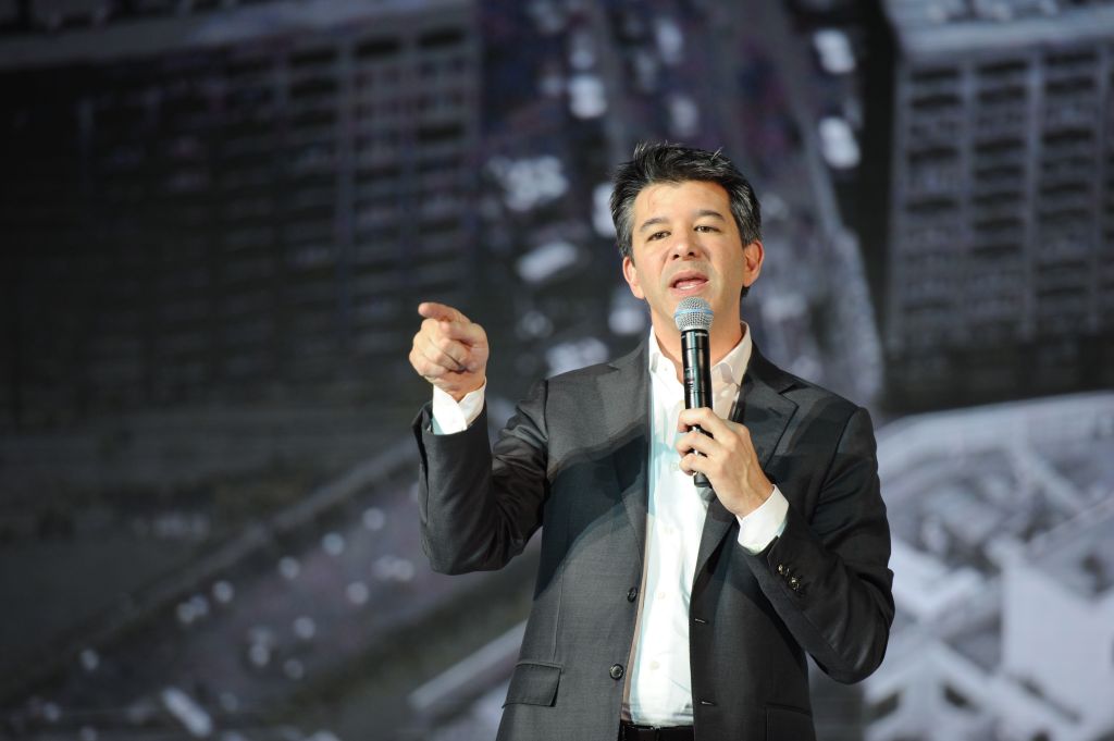 Uber CEO Travis Kalanick Attends The Third Netease Future Technology Conference