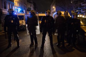 Protest against police in Paris