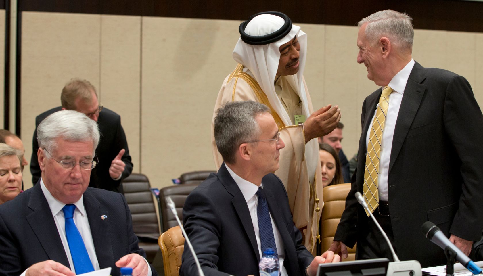 BELGIUM-NATO-DEFENCE-MINISTERS