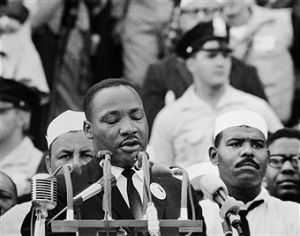 Martin Luther King Jr. Delivering 'I Have a Dream' Speech