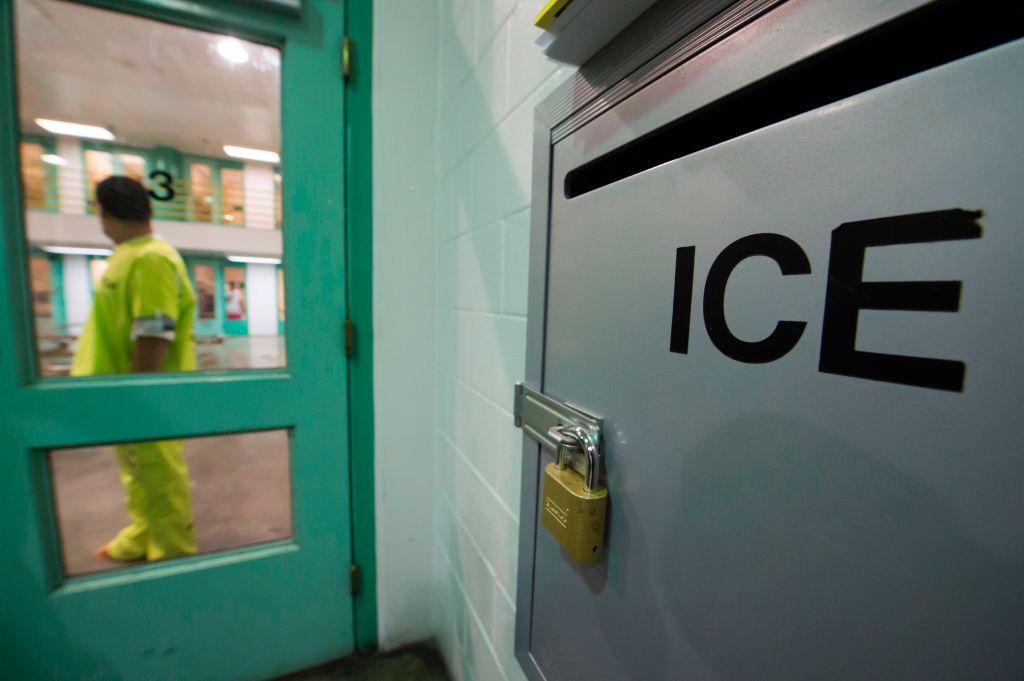 US-IMMIGRATION-DENTION-CENTER-ICE