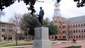 The campus of Baylor University is at the heart of Waco, Tex