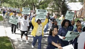 NAACP President Bruce Gordon Leads Affirmative Action Rally