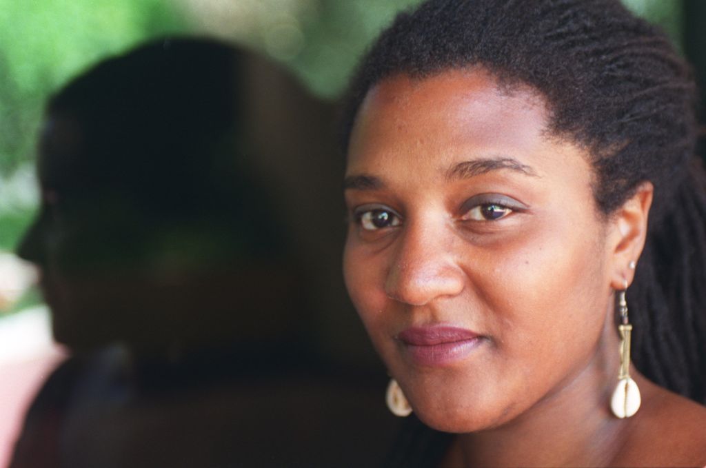 CA.Nottage/Face.RDL (kodak ) Playwright Lynn Nottage is photographed outside South Coast Repertory i