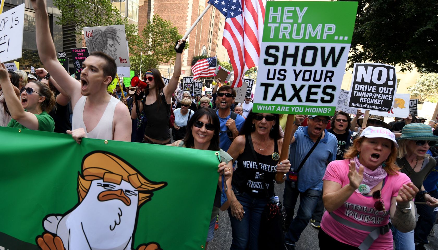US-POLITICS-TRUMP-TAX-PROTEST