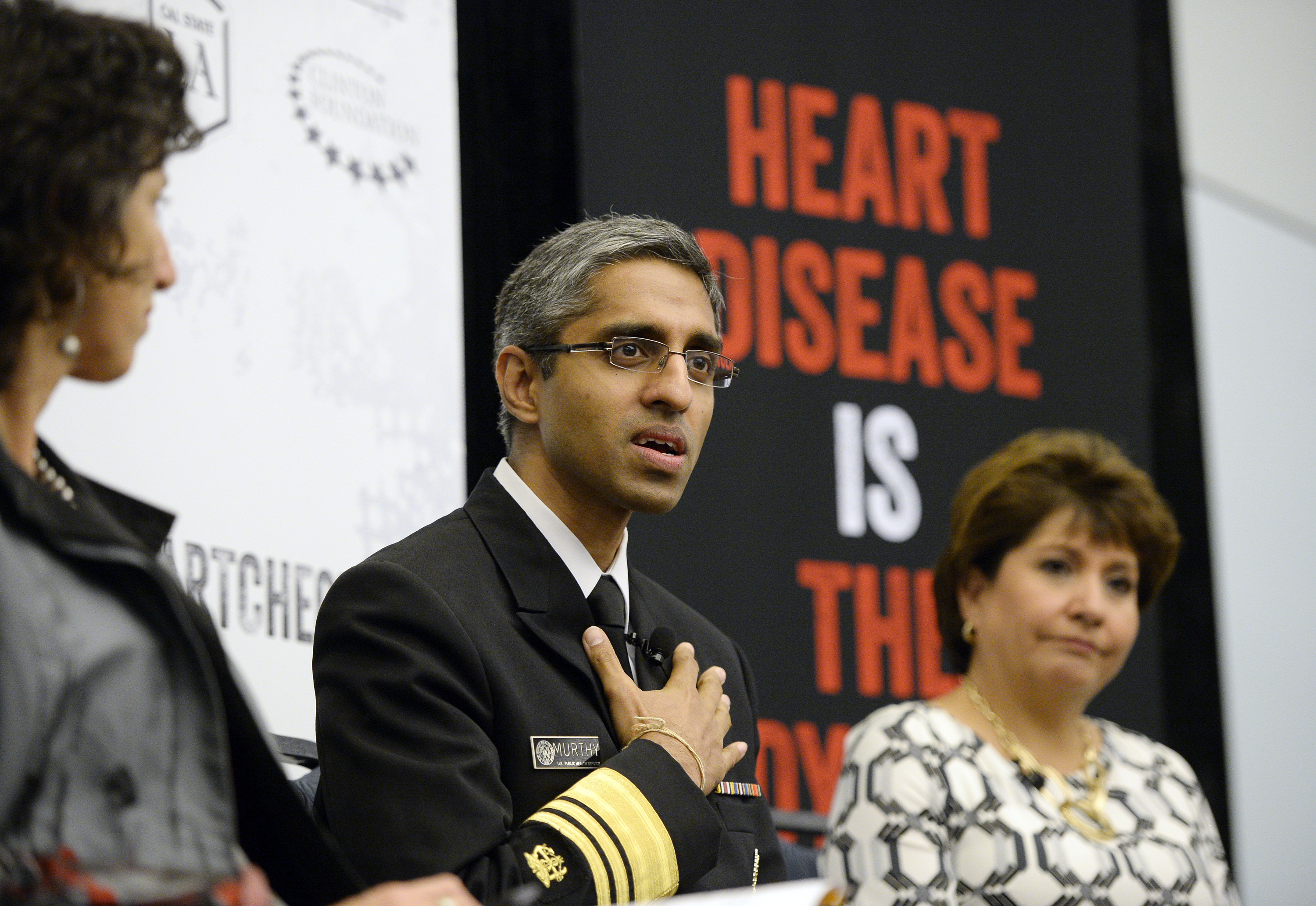 Barbra Streisand And U.S. Surgeon General Visit Cal State LA To Urge Women To Fight Cardiovascular Disease