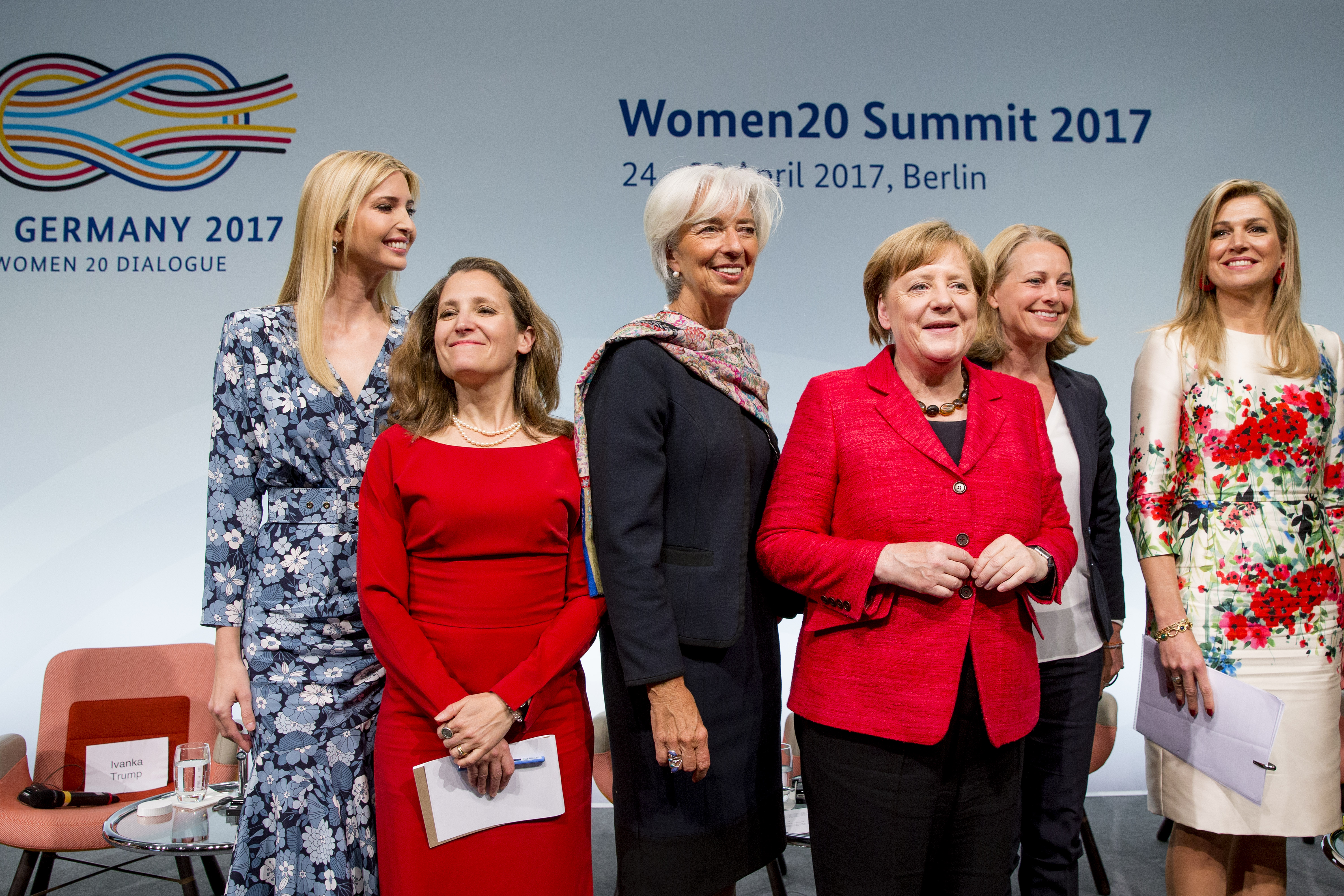 Ivanka Trump Attends W20 Conference In Berlin