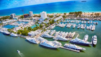 Fort Lauderdale Marina From Above