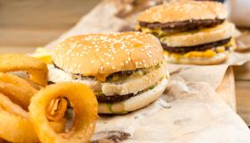 Close-Up Of Burger