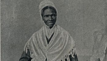 Sojourner Truth, African American abolitionist and champion of women's rights. Born into slavery as Isabella Baumfree (1797-1883) she escaped to freedom in 1826. Changed her name in 1843.