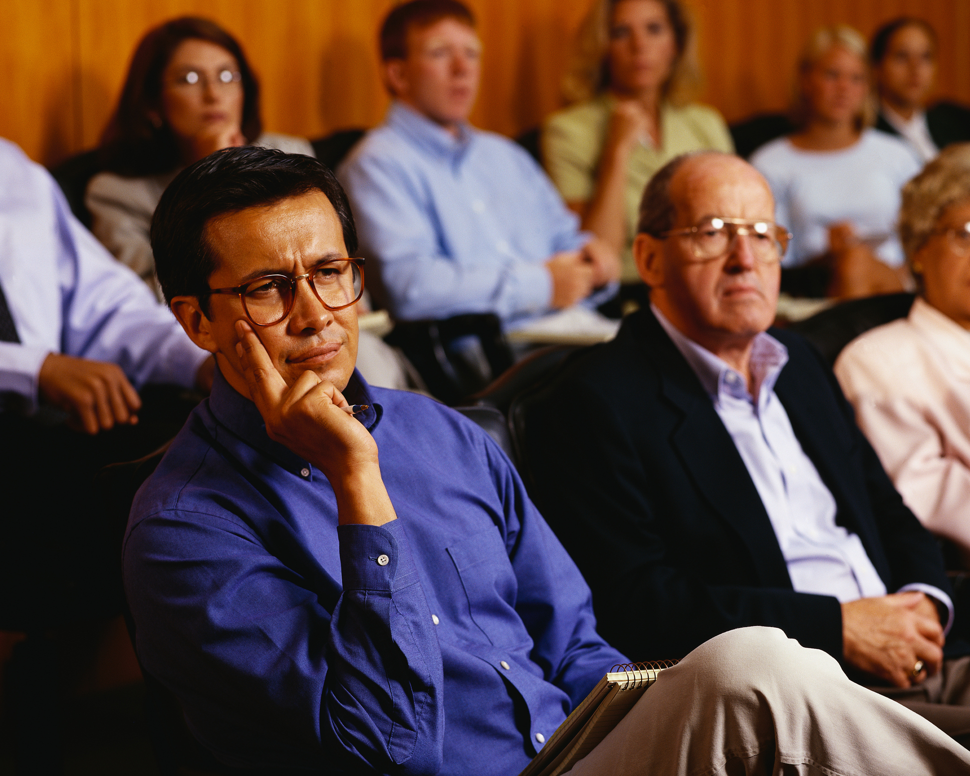 Jury Listening to Trial