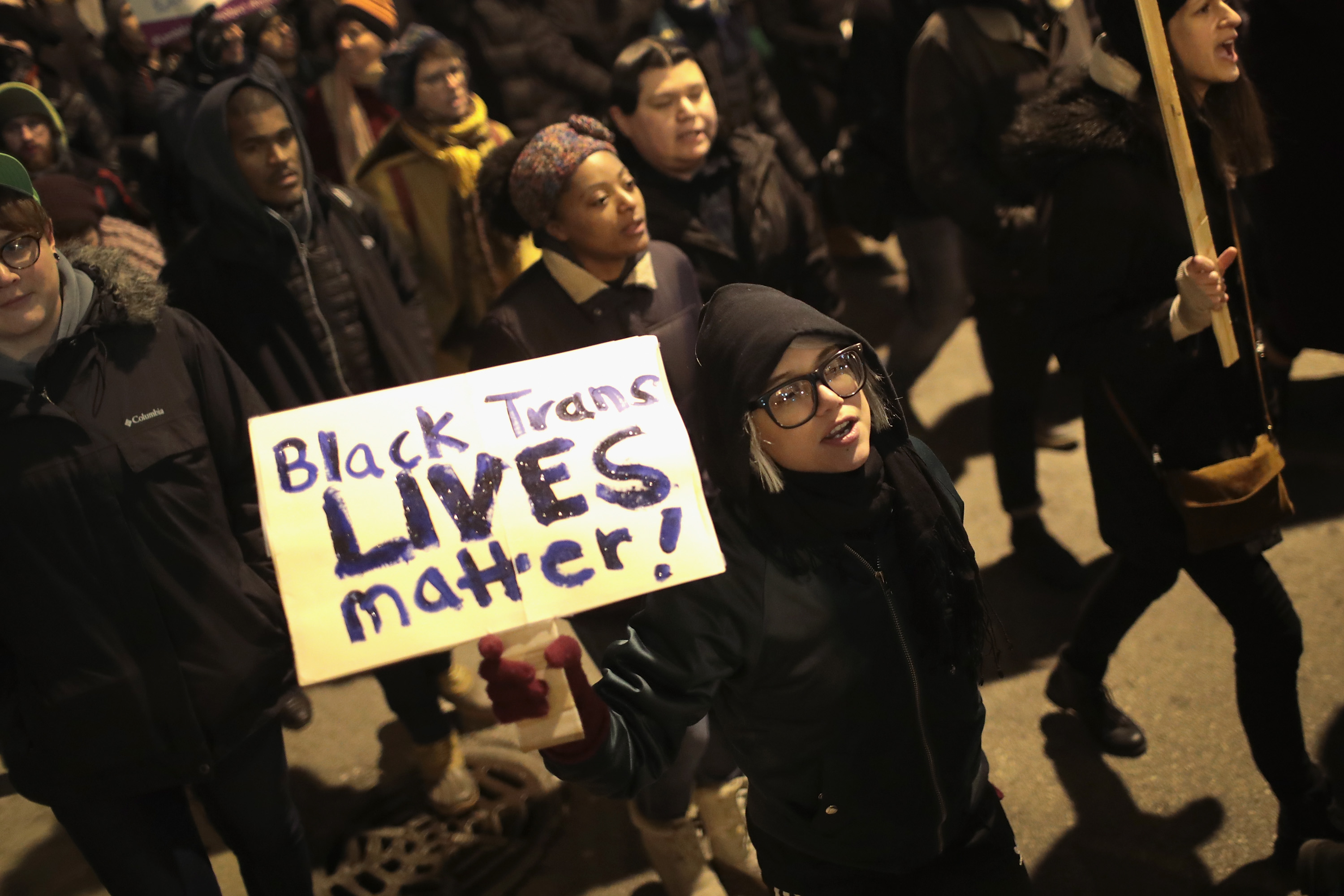 Activists In Chicago Rally For Transgender Protections