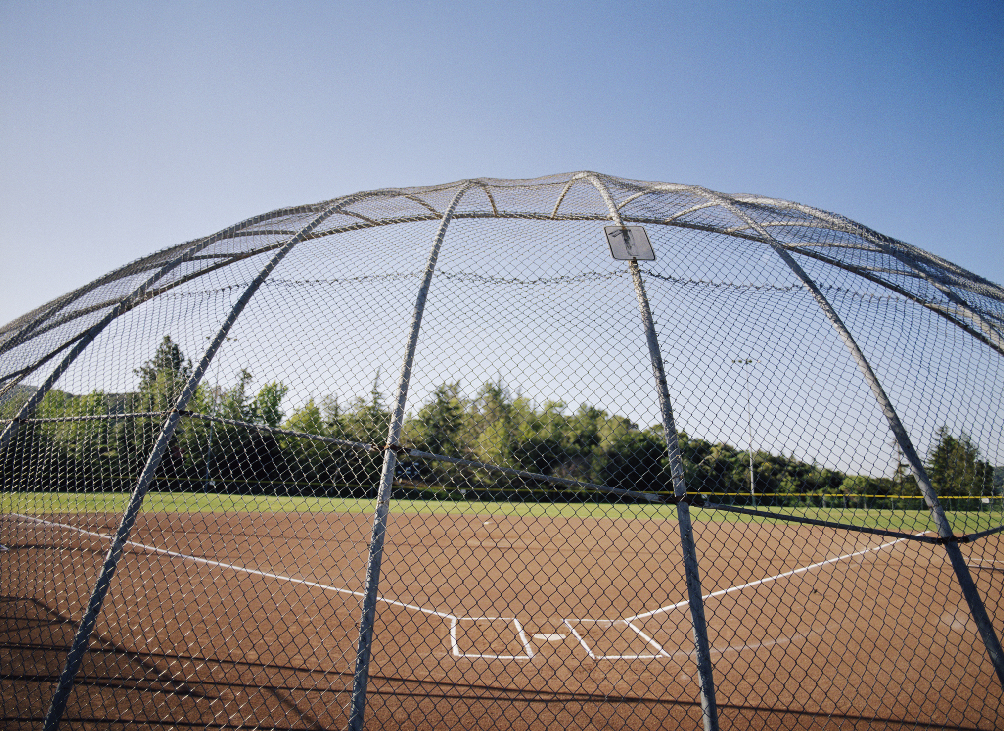Empty Baseball Field