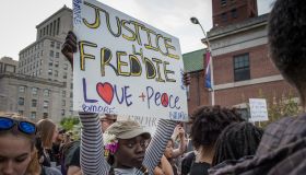 Tensions with Baltimore residents continue as protestors march in solidarity for Freddie Gray