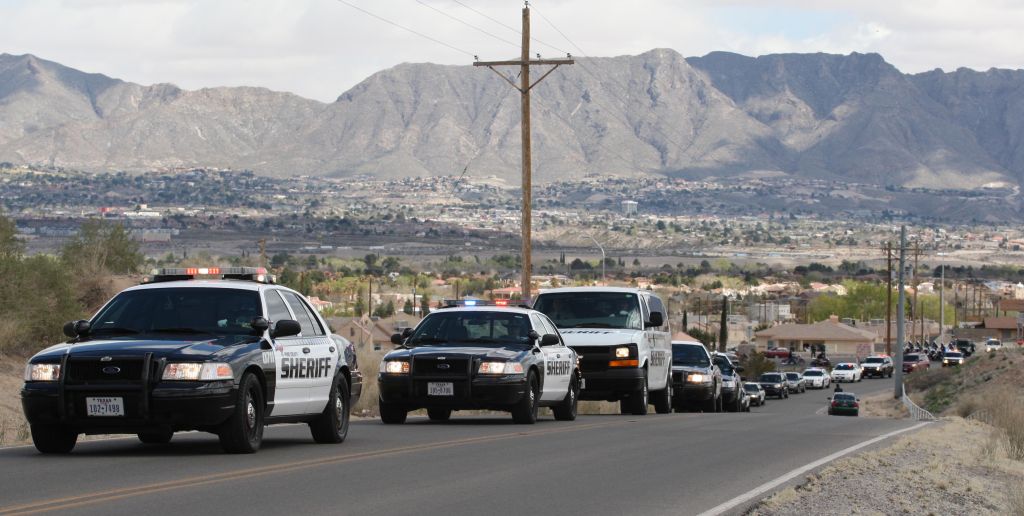 Patrols of the El Paso sheriff office le