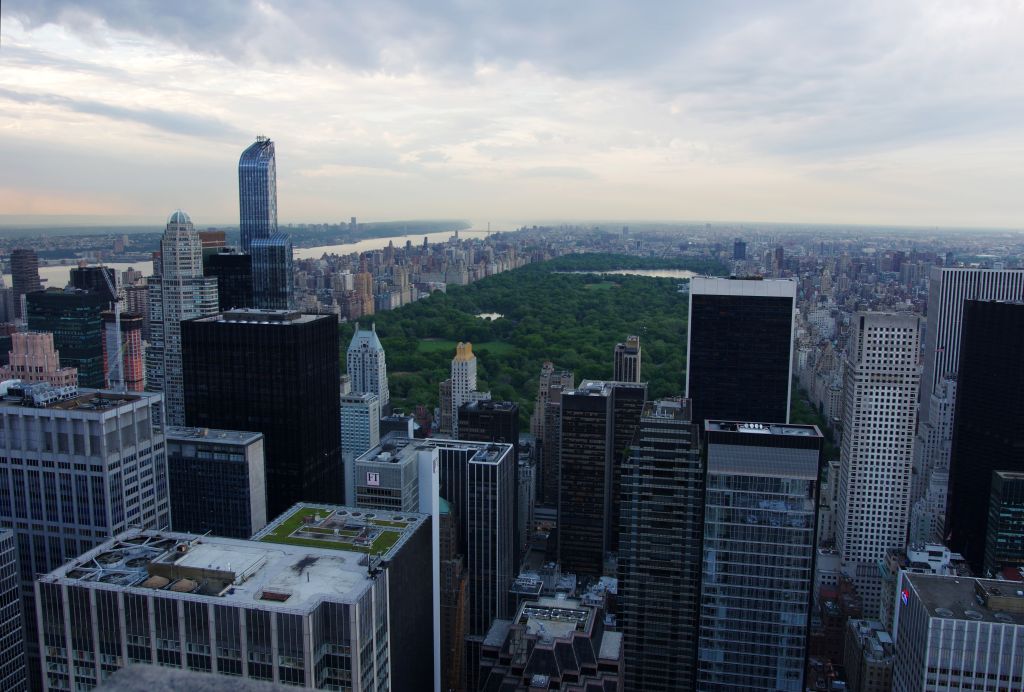 Manhattan & Central Park from Top of the Rock