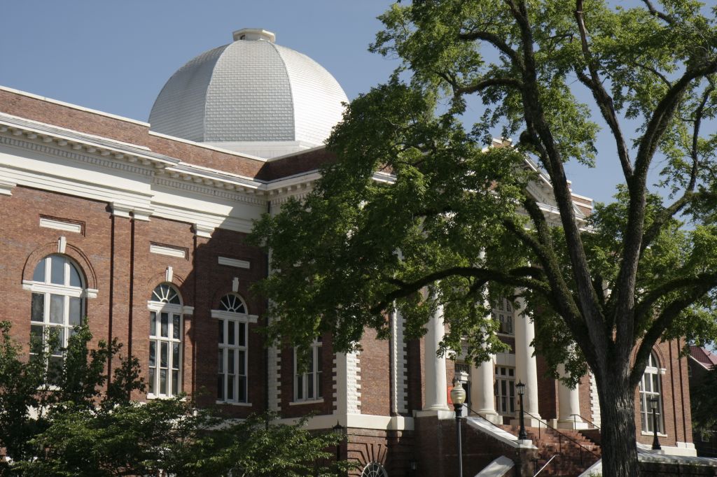 Tompkins Hall at Tuskegee University.
