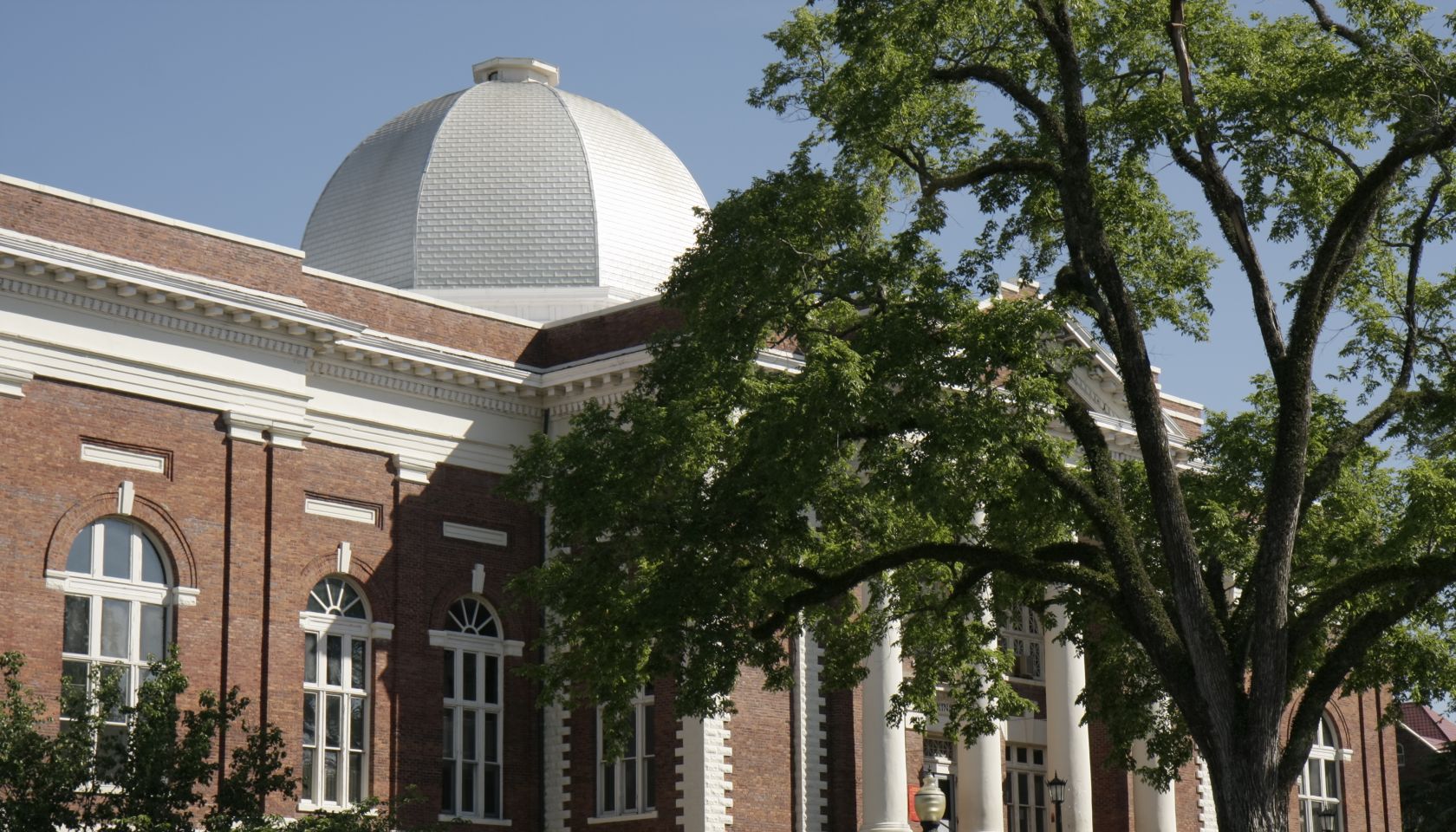 Tompkins Hall at Tuskegee University.